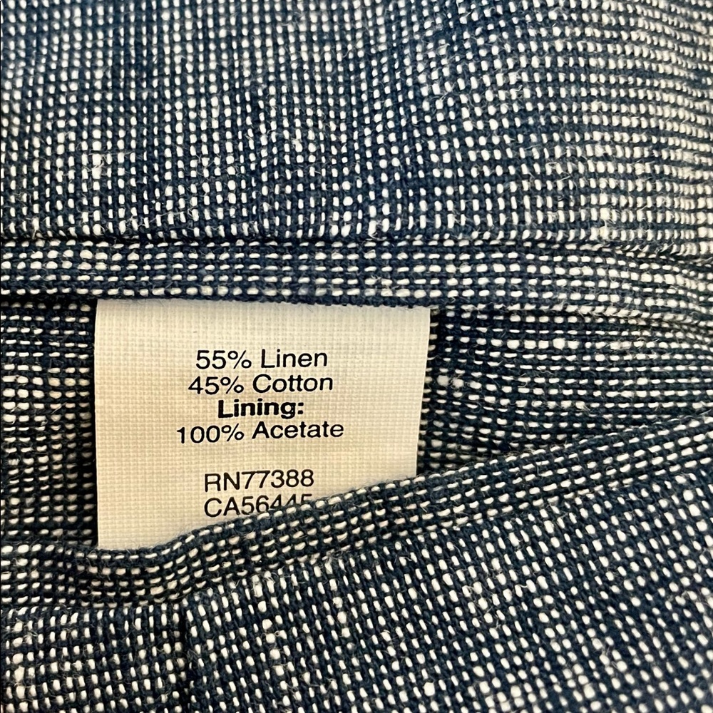 JCrew Unstructured Cotton Linen Blazer - Picture 3 of 6